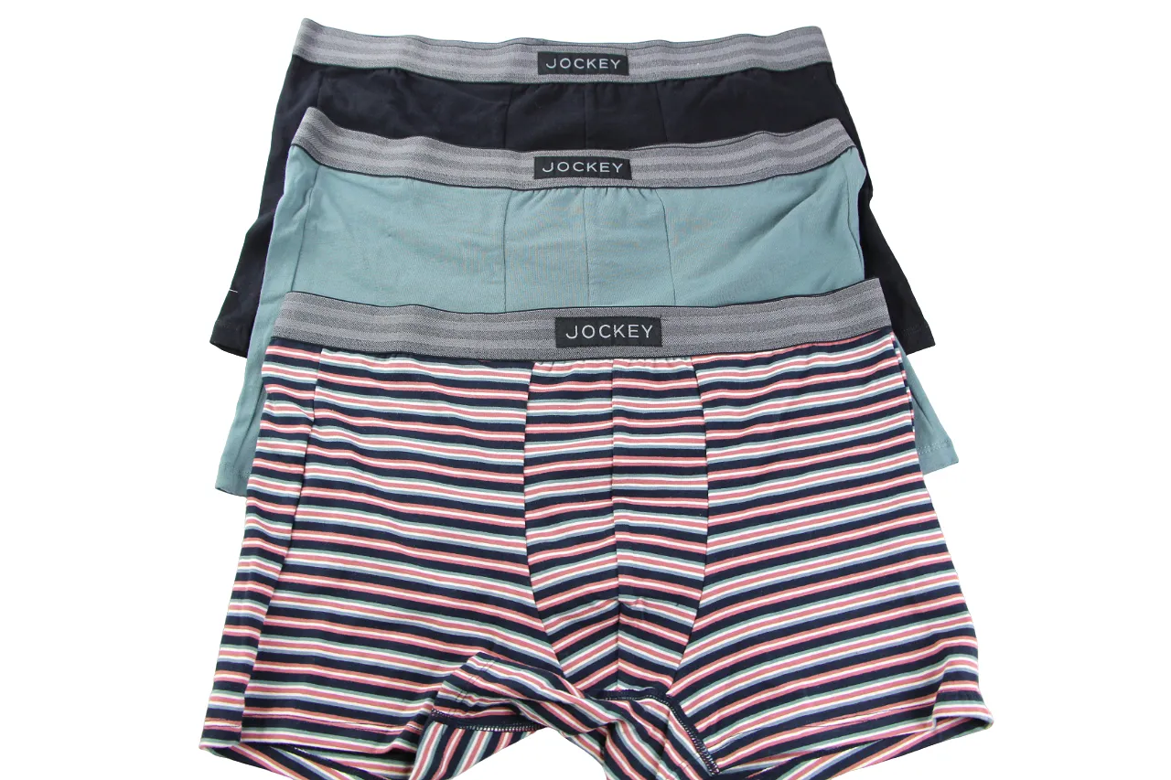 15 Pairs X Mens Jockey Comfort Classics Cotton Trunks A39