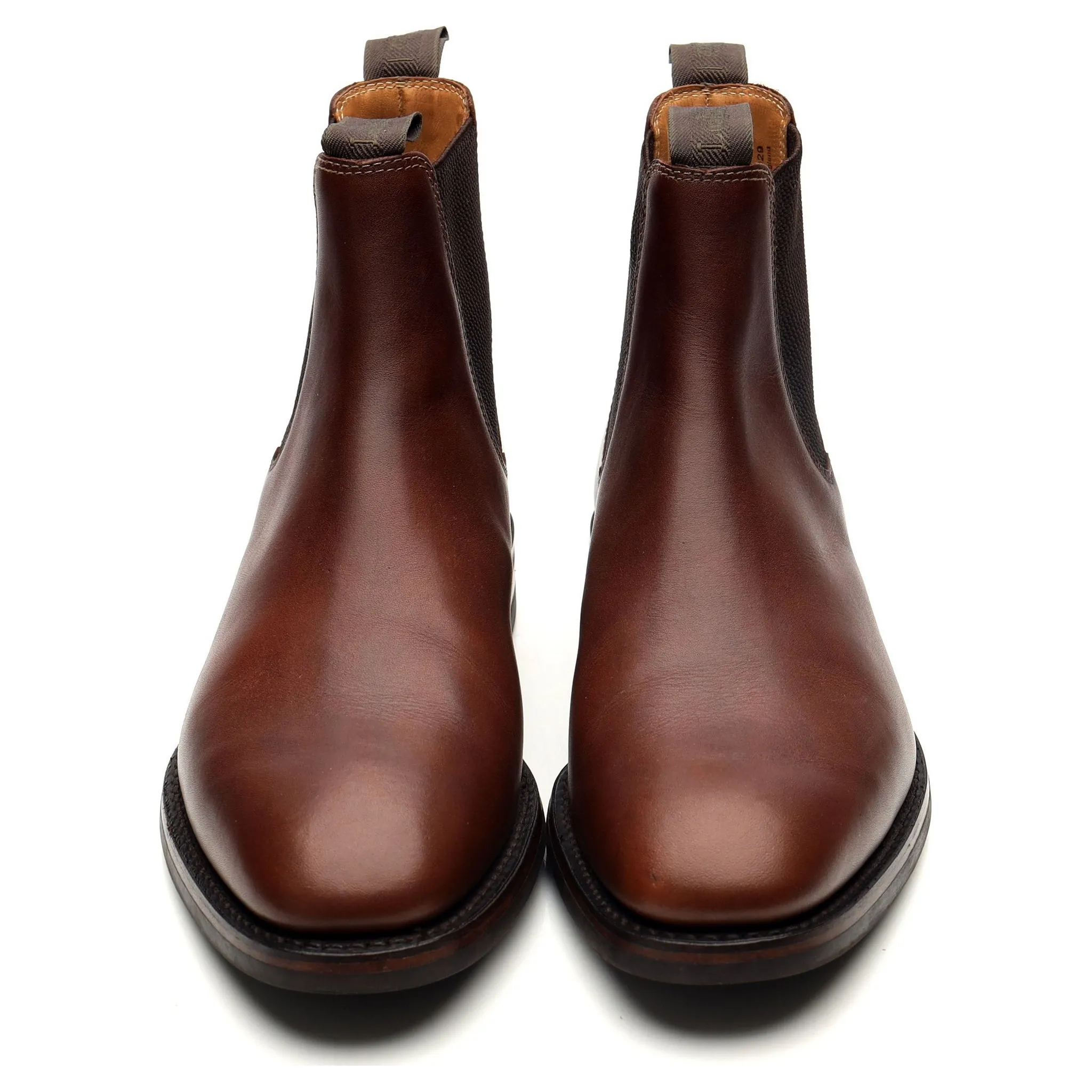 1880 'Chatsworth' Brown Leather Chelsea Boots UK 6 G