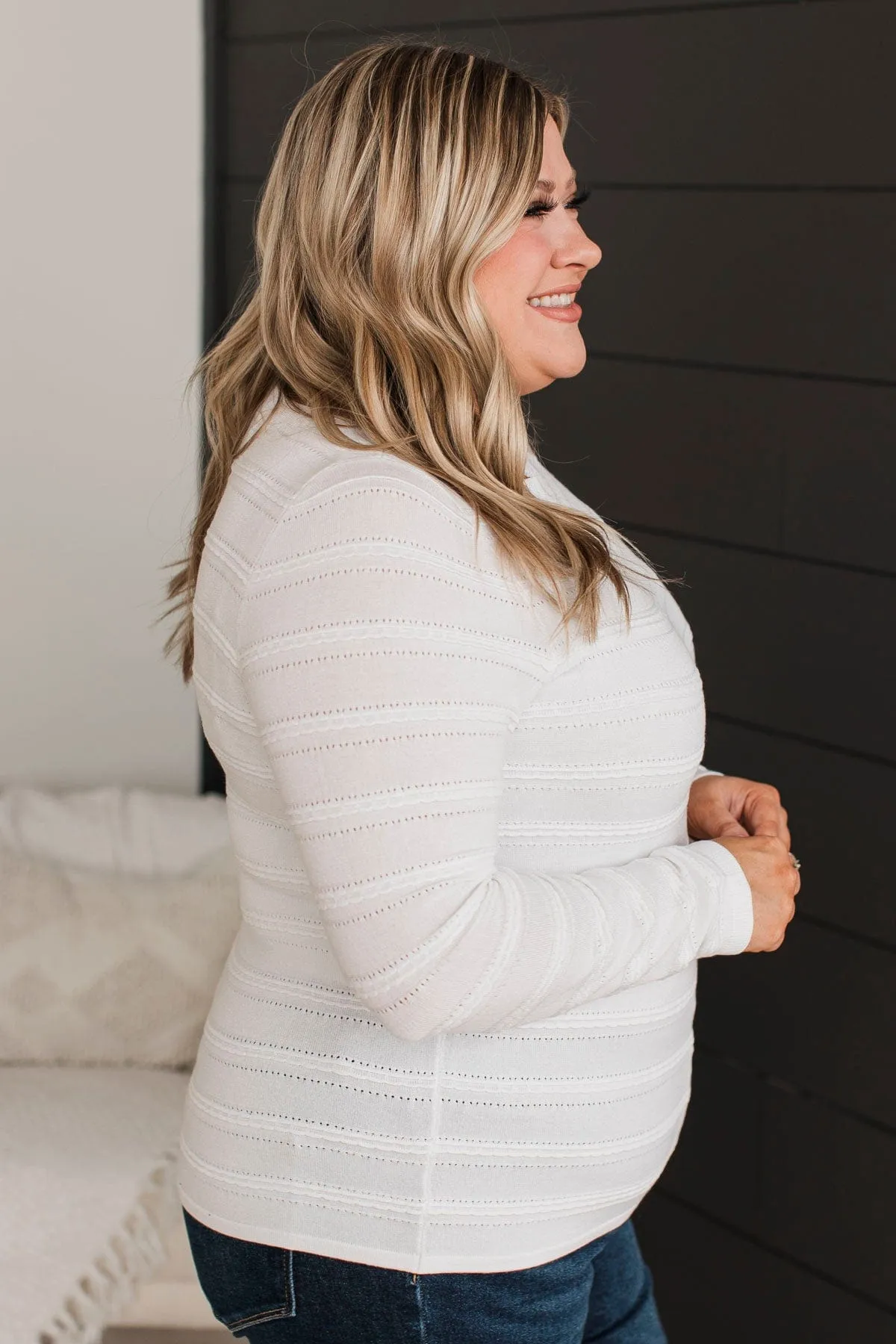 Abundance Of Love Knit Sweater- Ivory