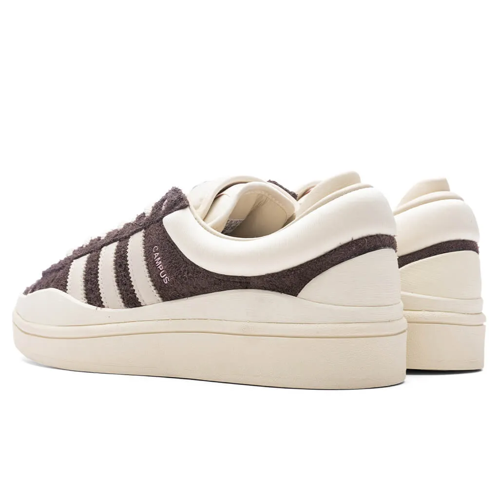 Adidas Originals x Bad Bunny Last Campus - Dark Brown/Chalk White/Cream White