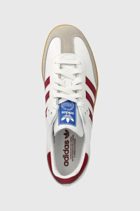 adidas Samba OG White Burgundy Gum IF3813