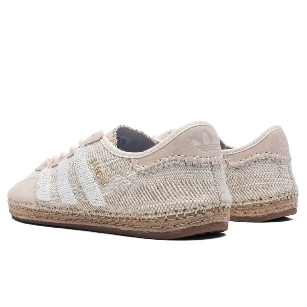 Adidas x Clot Gazelle by EC - Halo Ivory/White/Blue Bird