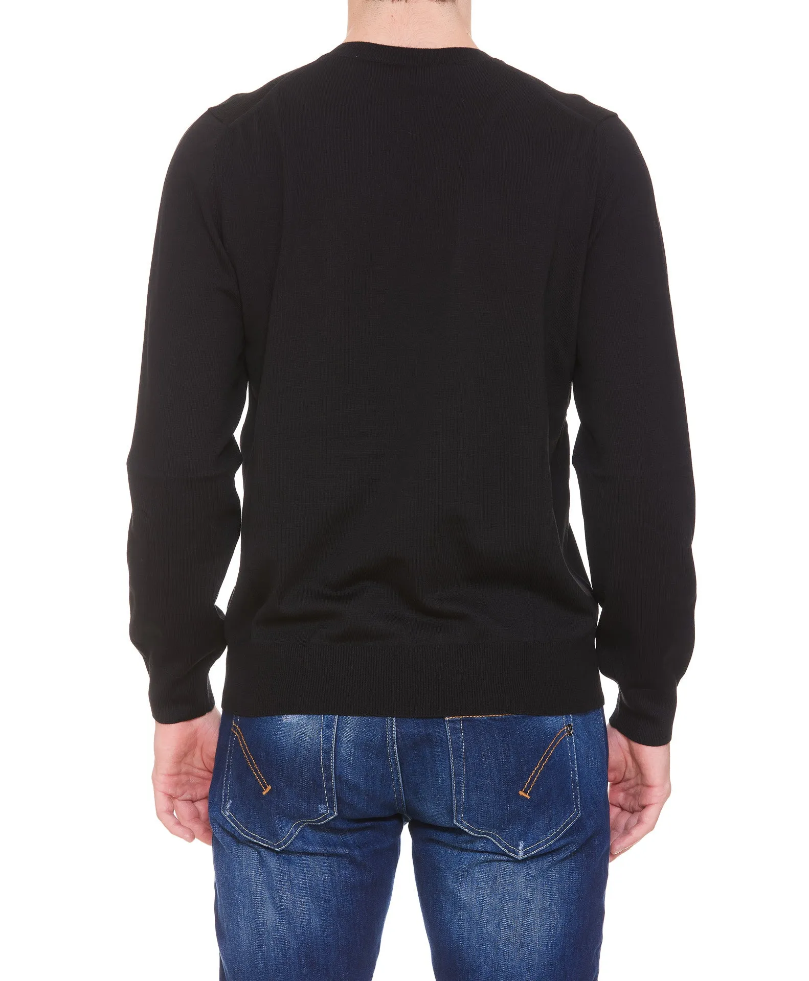 Alexander McQueen Logo Detailed Crewneck Sweater