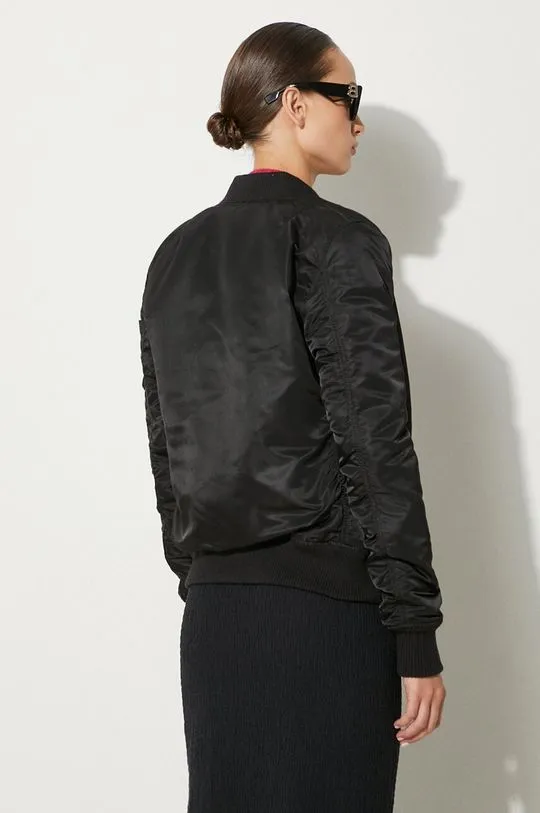 Alpha Industries bomber jacket MA-1 VF 59 Wmn women’s black color