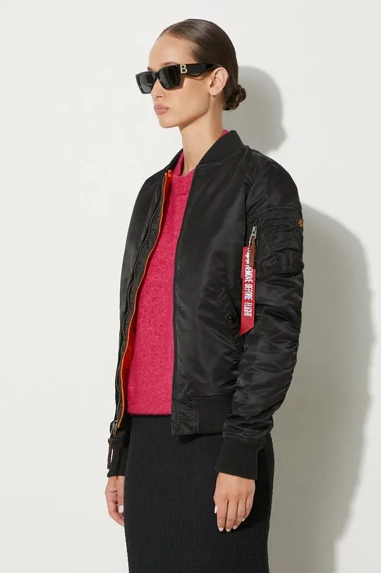 Alpha Industries bomber jacket MA-1 VF 59 Wmn women’s black color