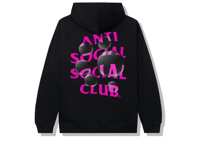 Anti Social Social Club Bubble Gum Hoodie Black