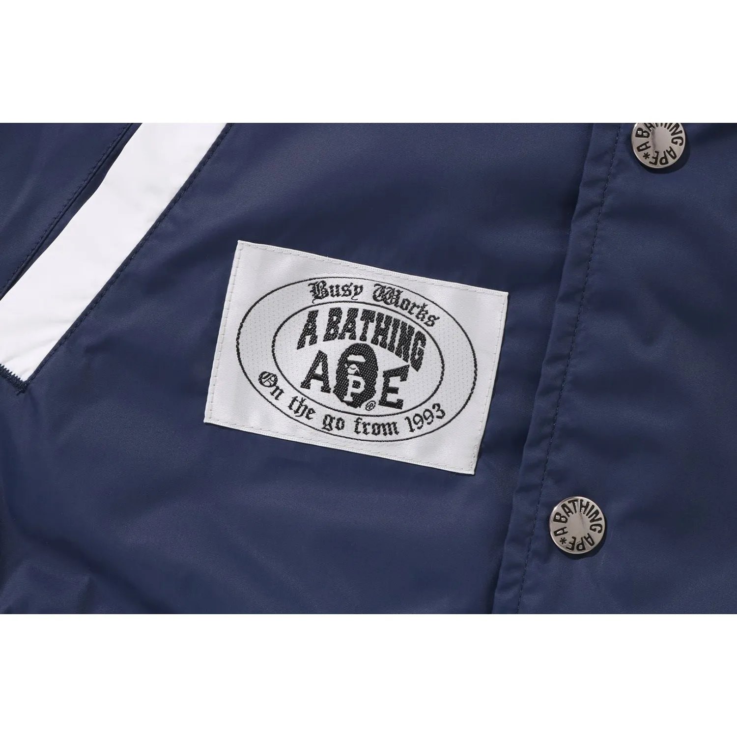 APE HEAD B PATCH VARSITY JACKET KIDS