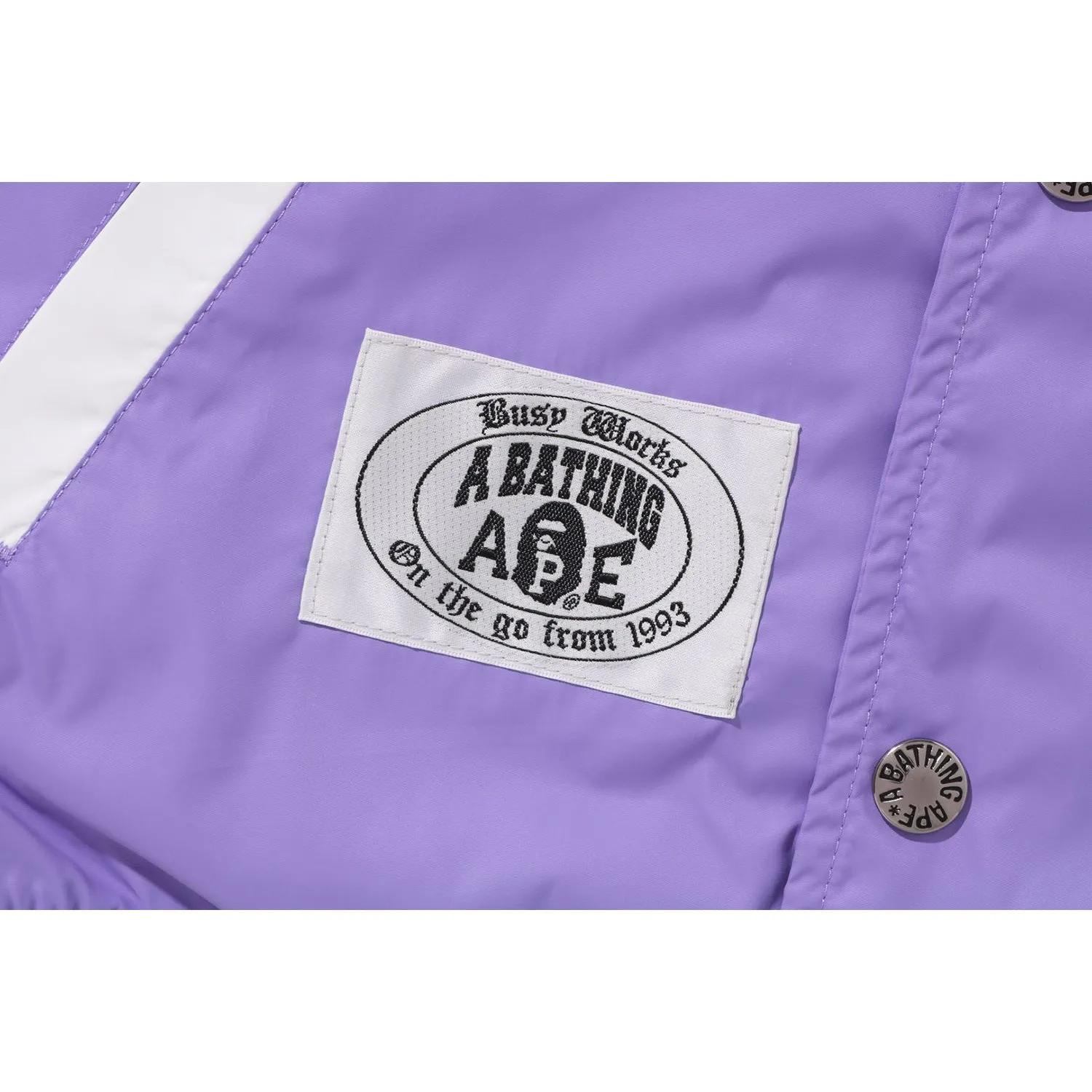 APE HEAD B PATCH VARSITY JACKET KIDS