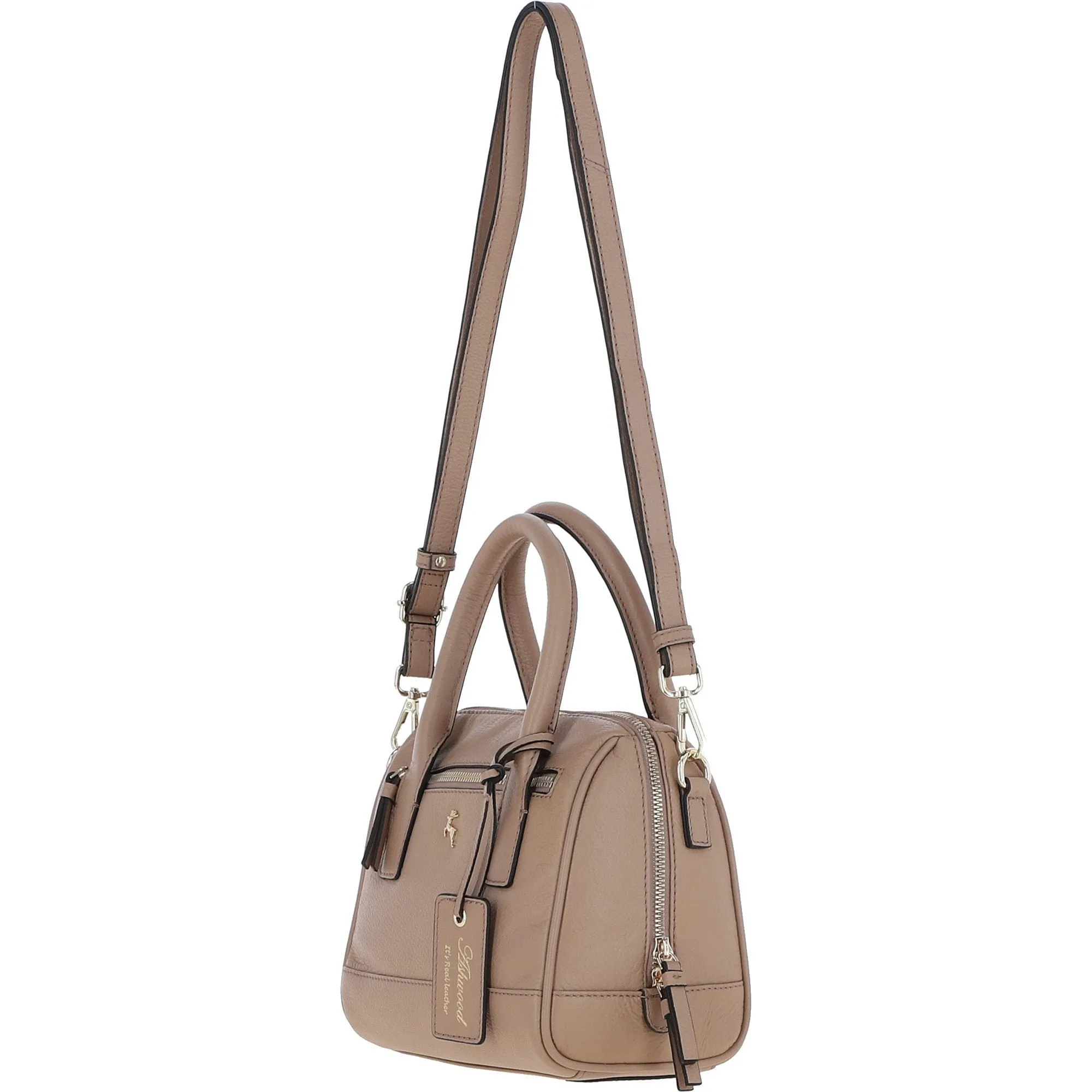 Ashwood Leather Women's Tote Crossbody Bag Parafin: 64064