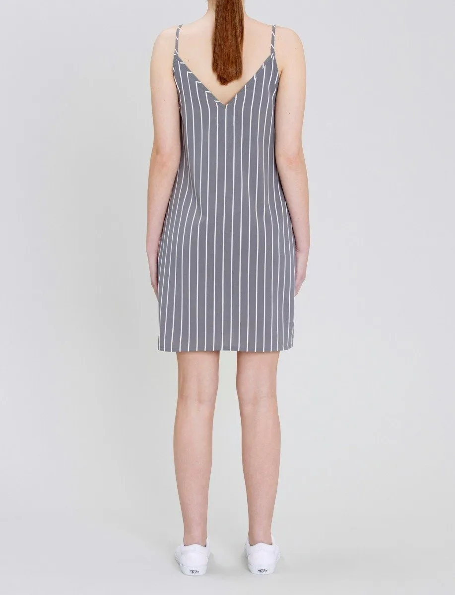 Aya Stripe Slip Dress