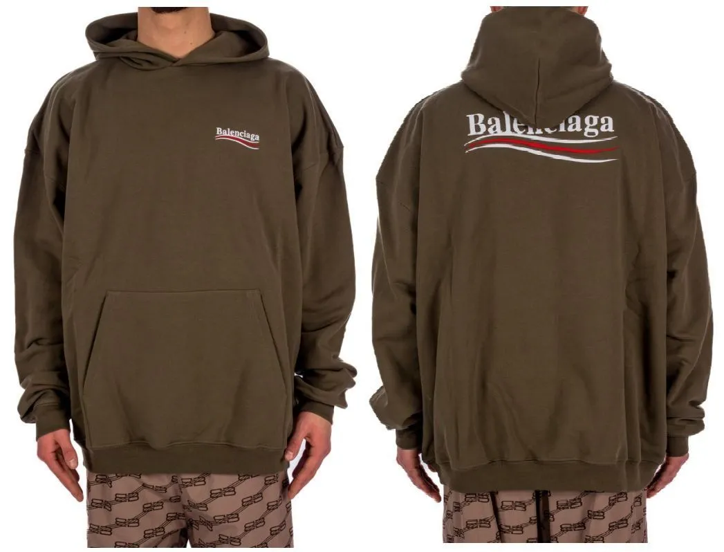 BALENCIAGA  |political campaign hoodie large fit