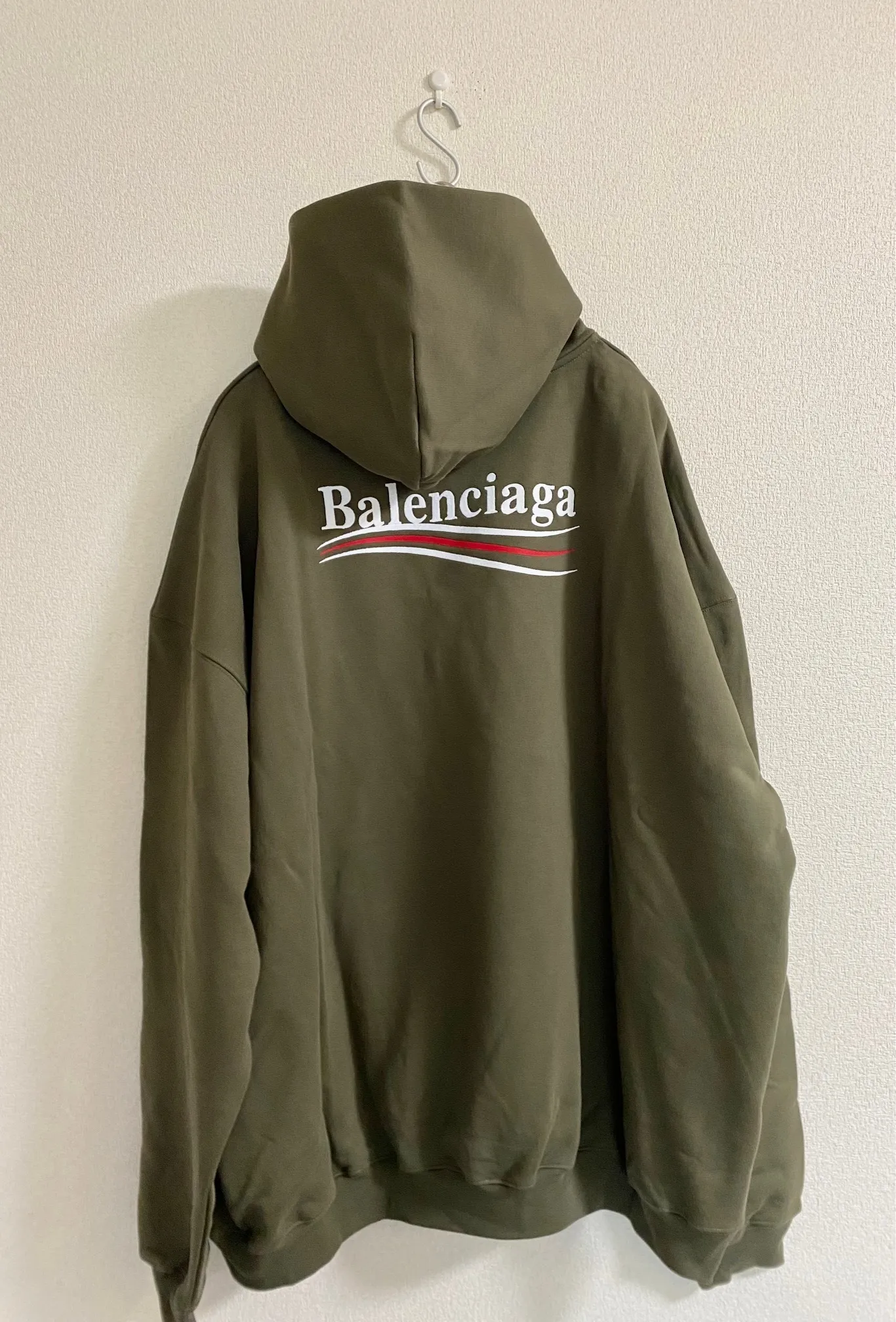 BALENCIAGA  |political campaign hoodie large fit