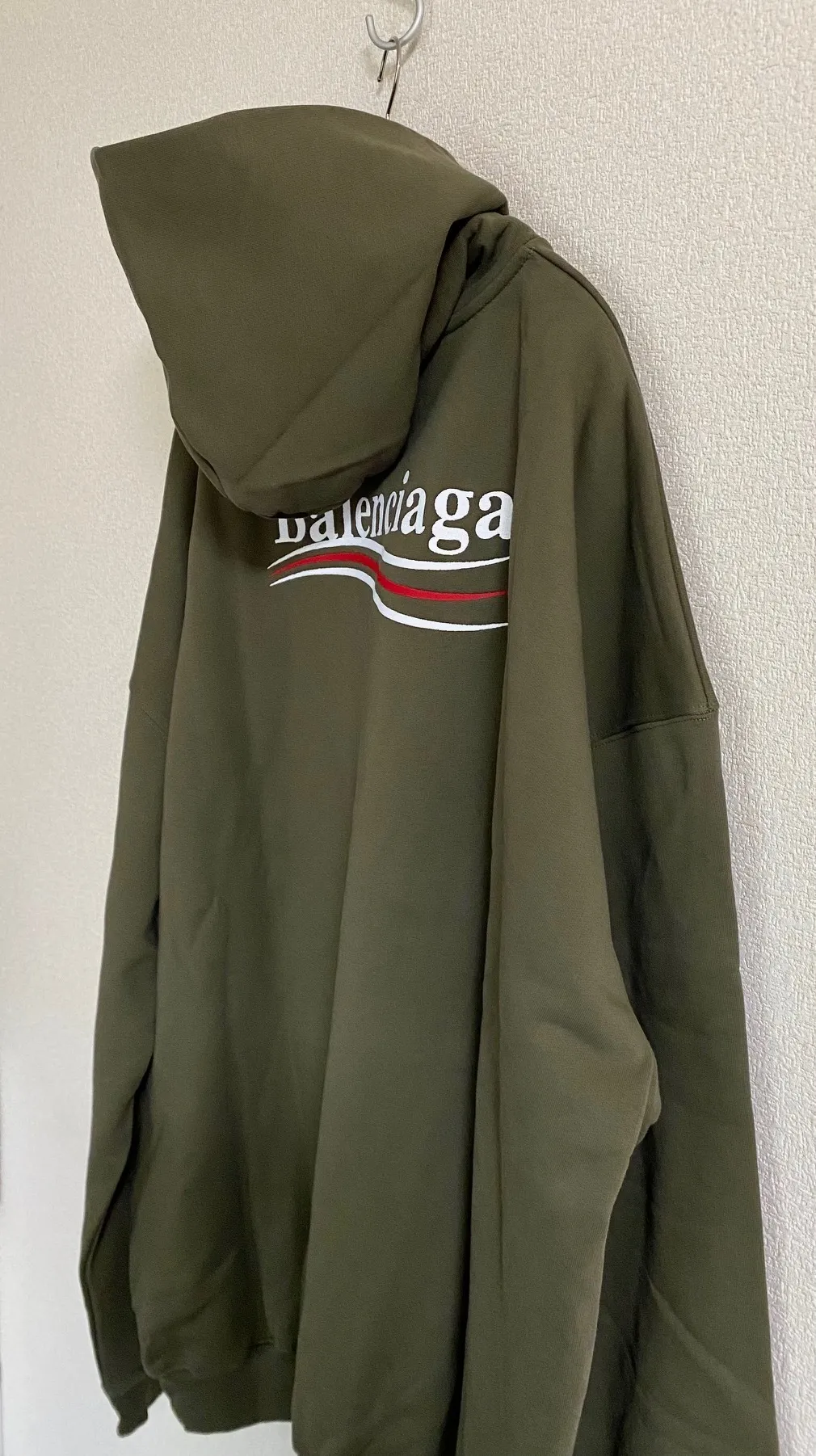 BALENCIAGA  |political campaign hoodie large fit