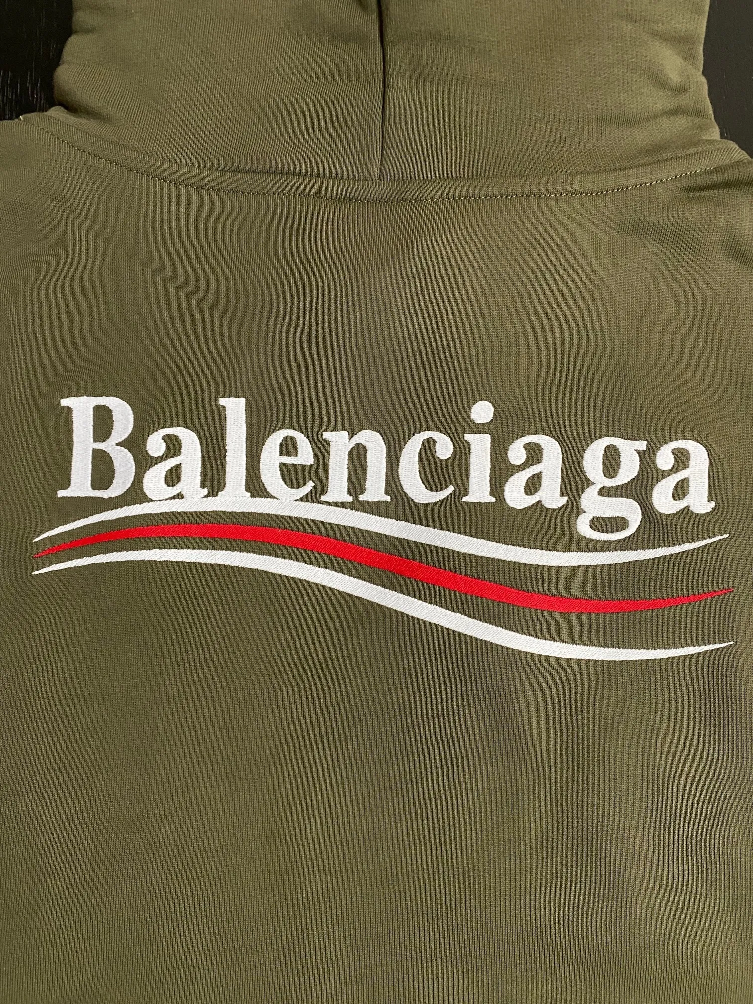 BALENCIAGA  |political campaign hoodie large fit