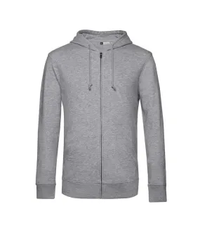 B&C Mens Organic Hoodie (Gray Heather) - UTBC4732