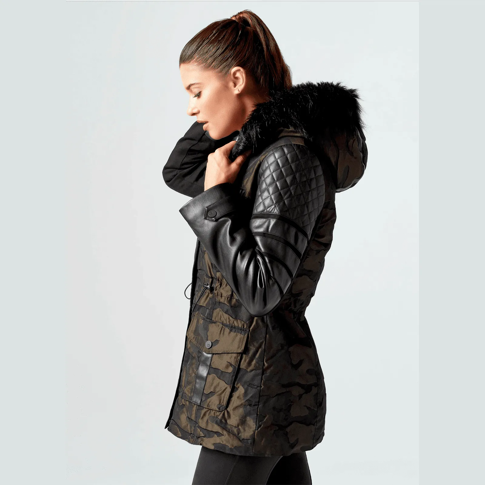 Blanc Noir Enfield Hybrid Camo Jacket - Camo