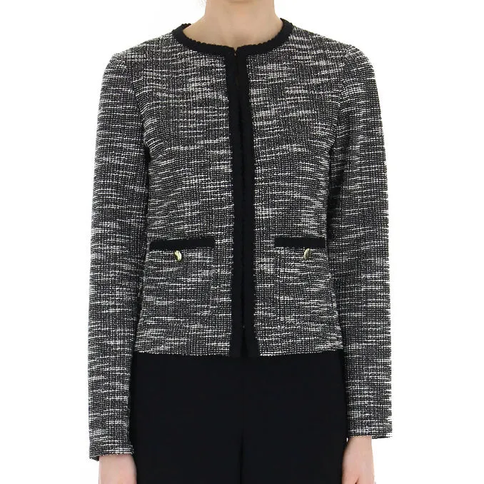 BLAZER RUGIADA Woman Black White