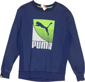 Blue Puma sweater | ThriftTale