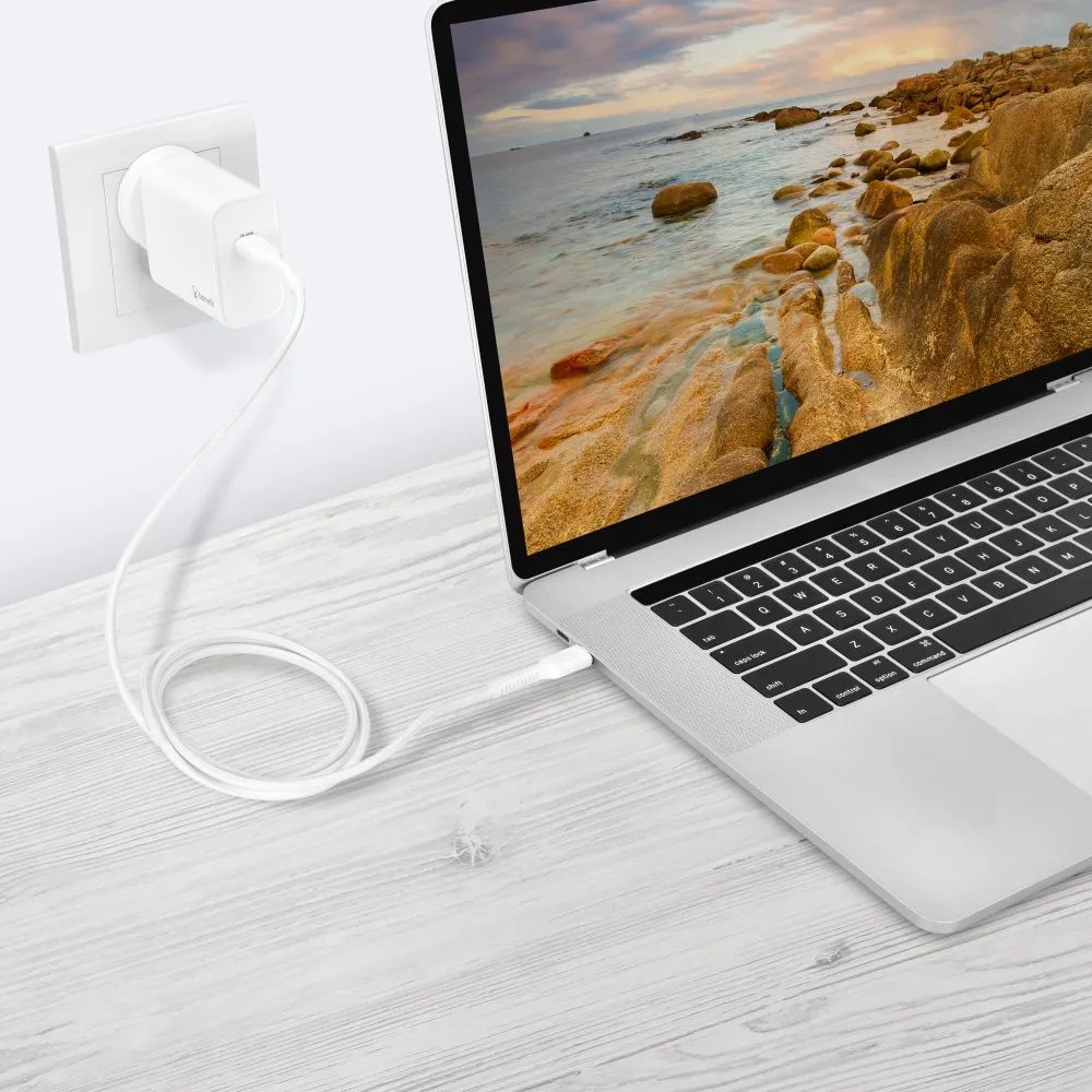 Bonelk Long-Life Easy Grip USB-C to USB-C Cable, 100W 1.2m