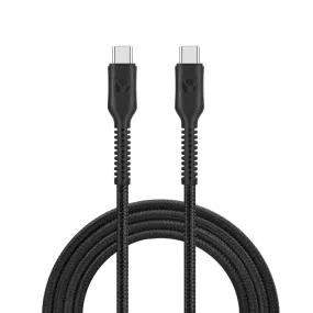 Bonelk Long-Life Easy Grip USB-C to USB-C Cable, 100W 1.2m