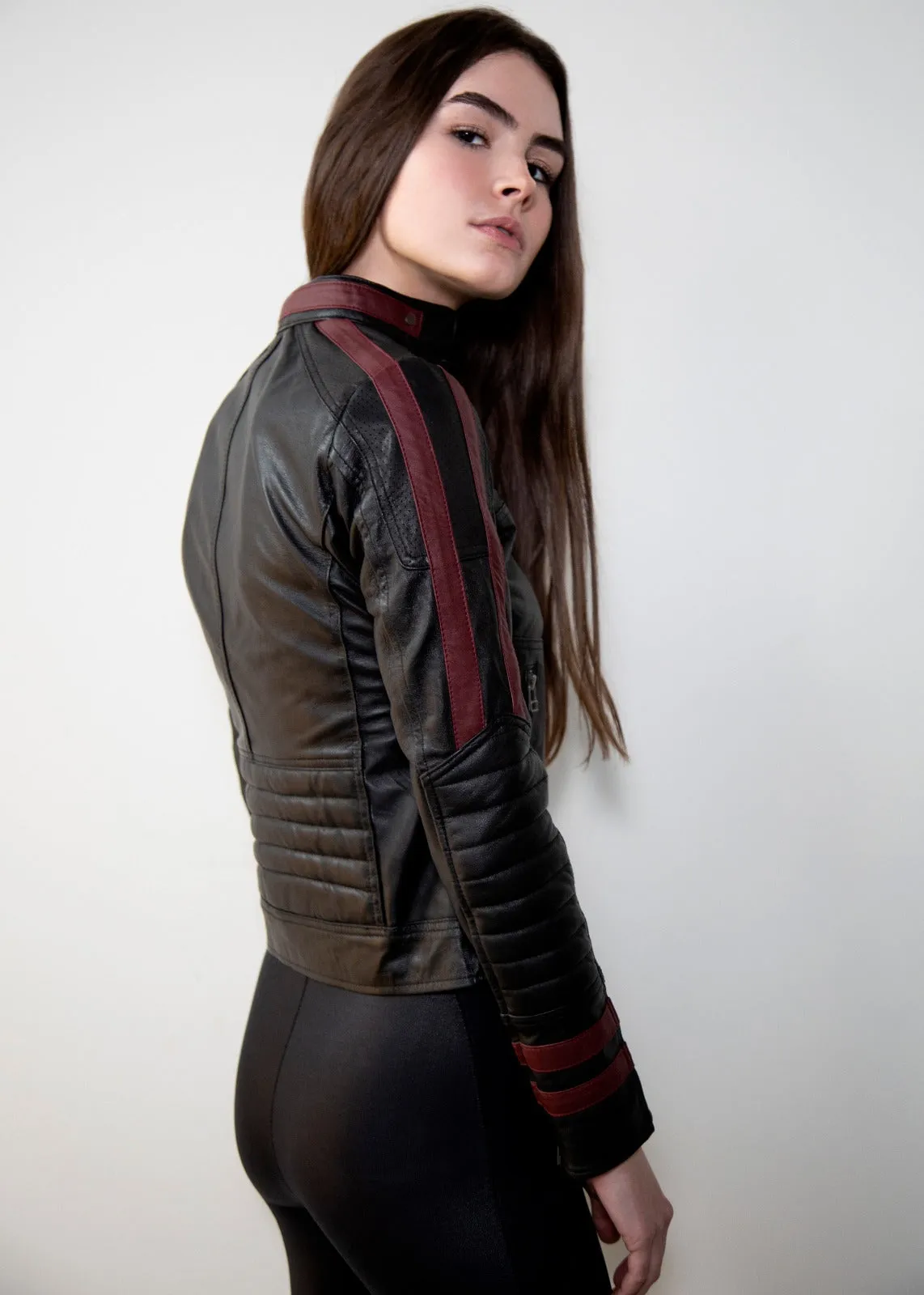 Buy Womens Commander Shepard Mass Effect N7 Leather Jacket | BioWare