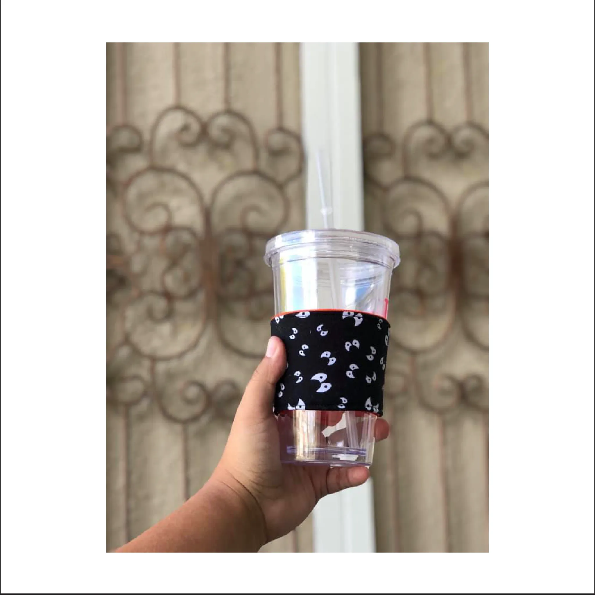 Captain Cup Sleeve PDF Sewing Pattern | Disposable Cup Size 12oz. and 16oz