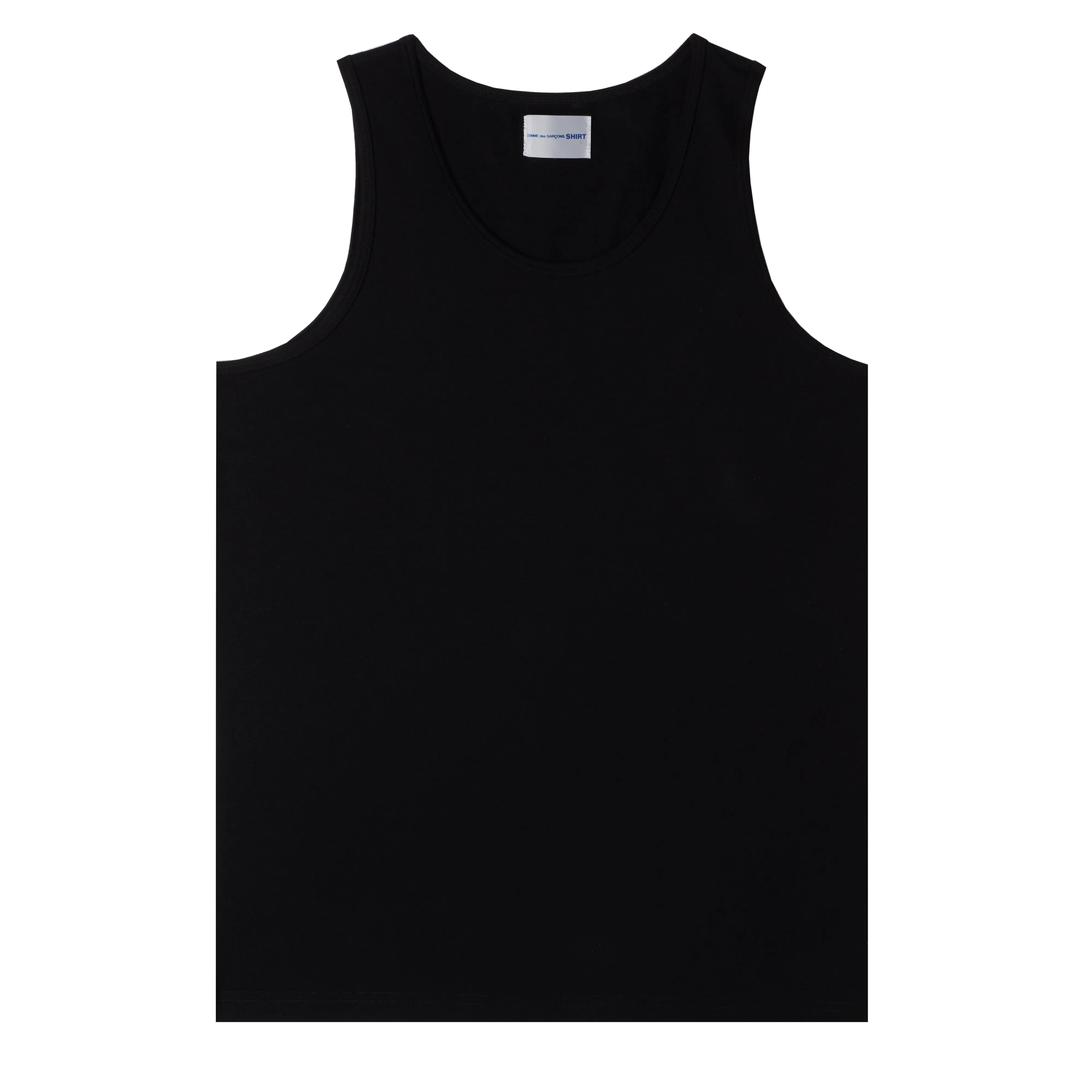 CDG Shirt Underwear - Sunspel Vest - (Black)