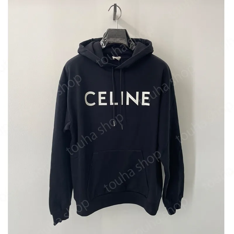 CELINE  |Celine hoodie in cotton fleece