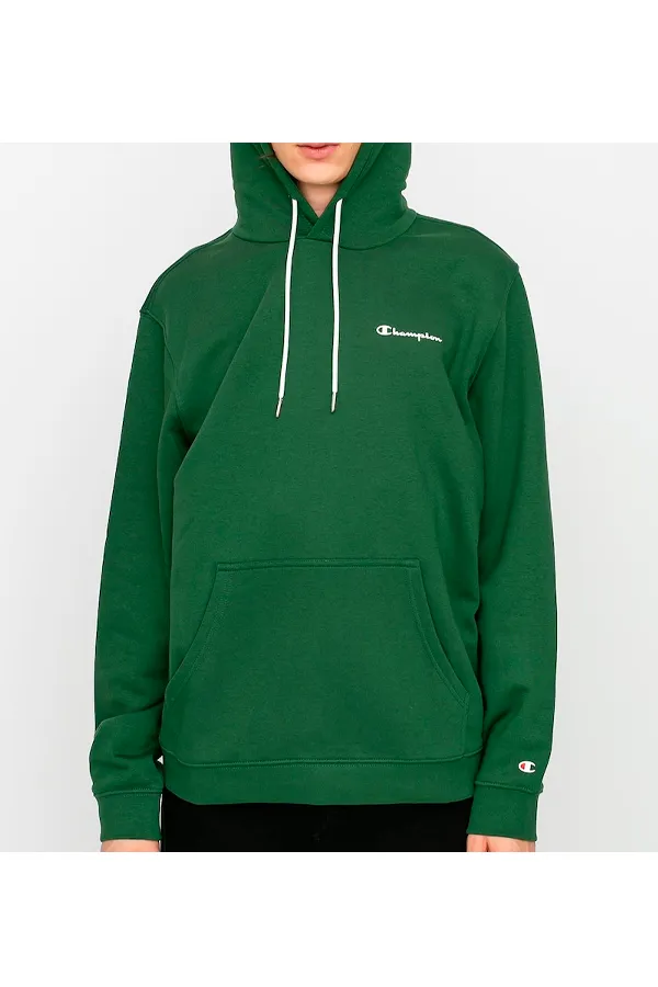 Champion New Script Hoodie Dark Green