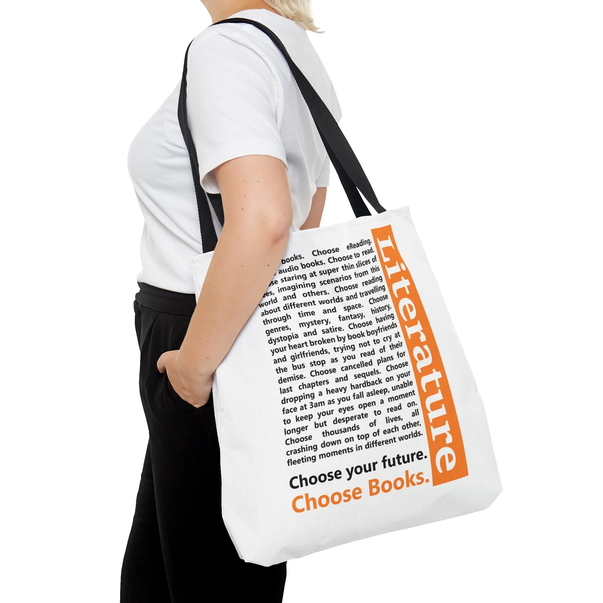 choose books Tote Bag