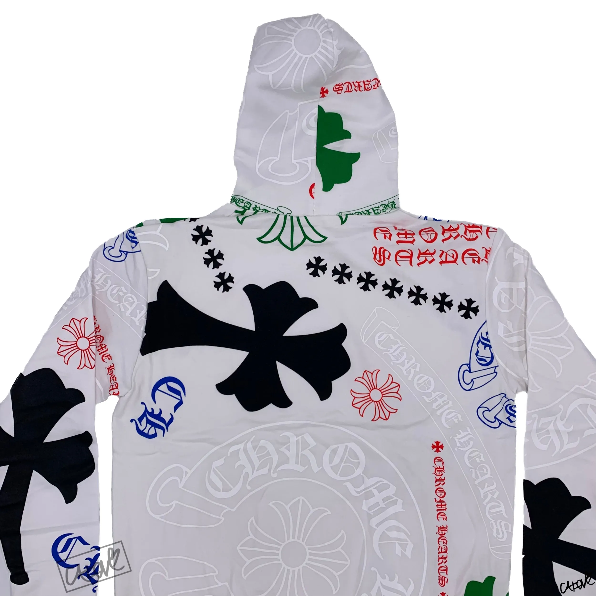 CHROME HEARTS  |Stencil Hoodie (Multi-color)