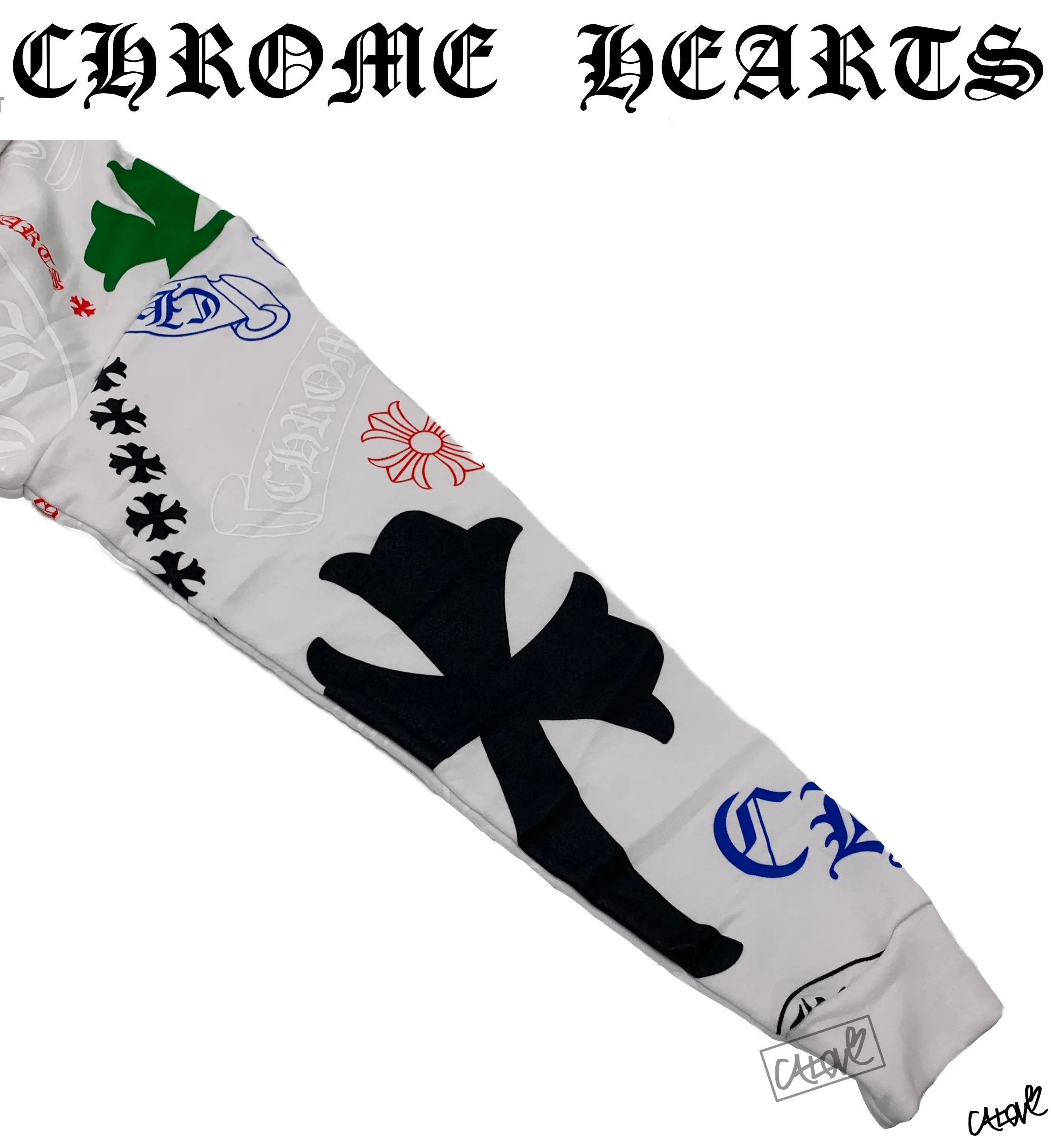 CHROME HEARTS  |Stencil Hoodie (Multi-color)