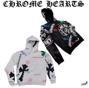 CHROME HEARTS  |Stencil Hoodie (Multi-color)