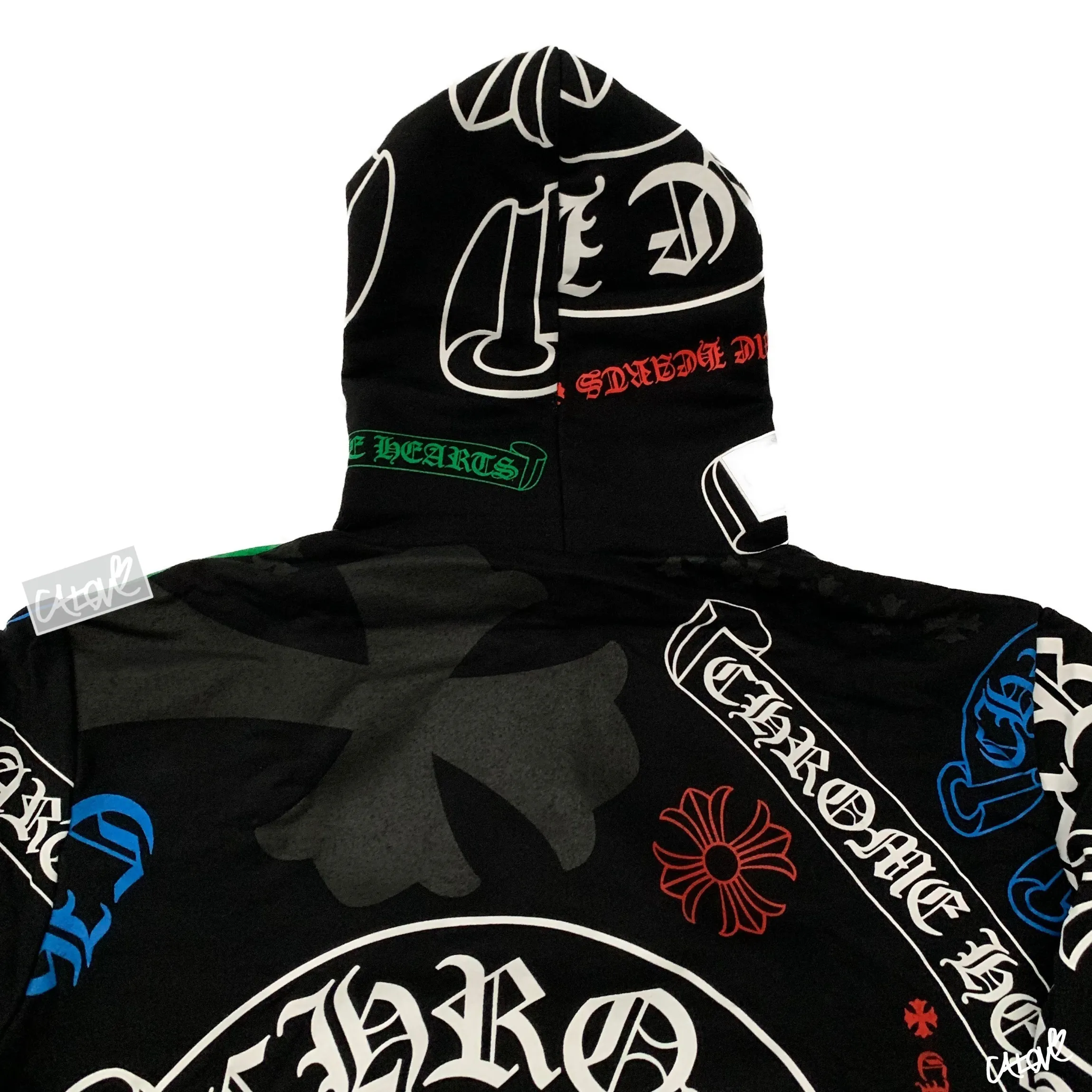 CHROME HEARTS  |Stencil Hoodie (Multi-color)