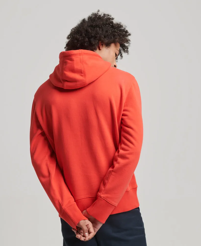 Code Surplus Logo Hoodie | Sunset Red