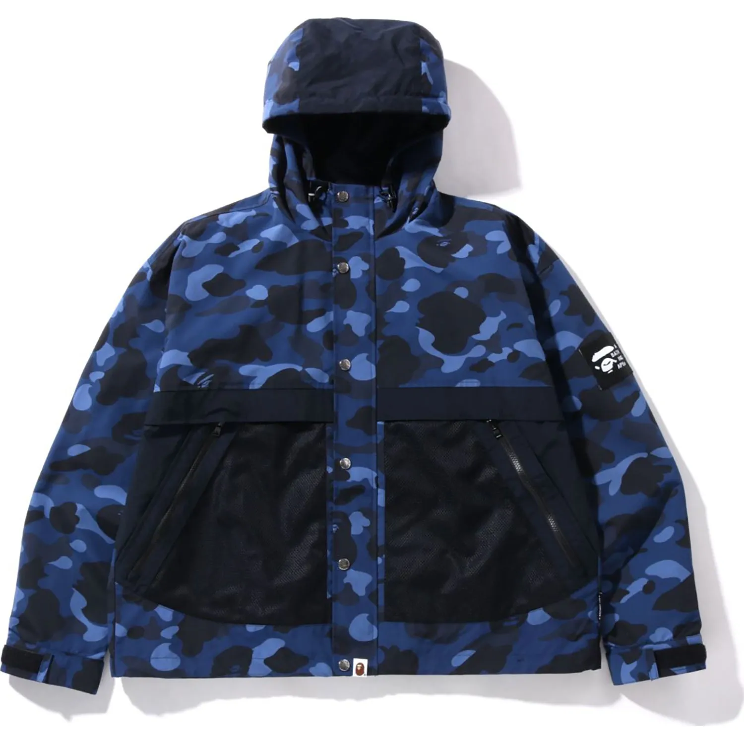 COLOR CAMO RELAXED FIT HOODIE JACKET MENS