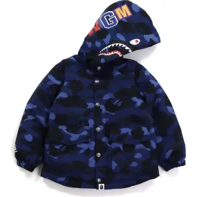 COLOR CAMO SHARK 4WAY DOWN JACKET KIDS