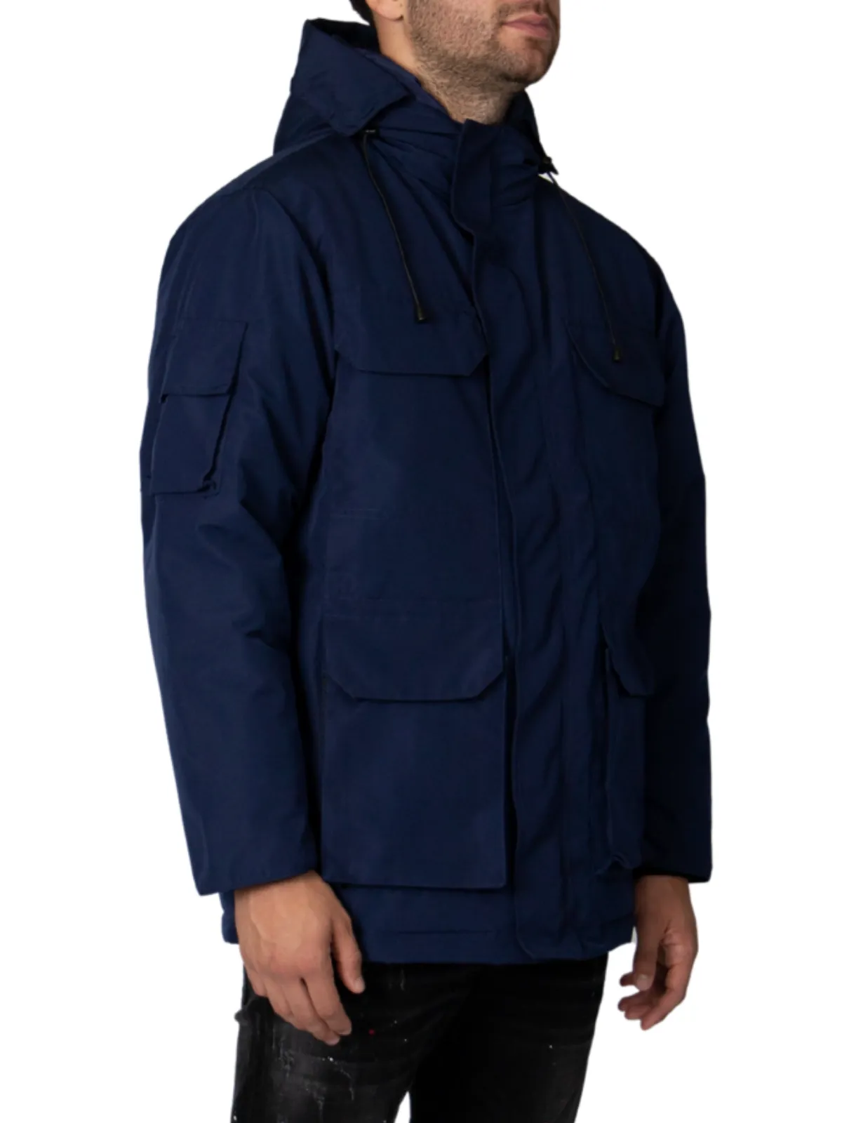 CORTINA LONG JACKET NAVY | NAVY