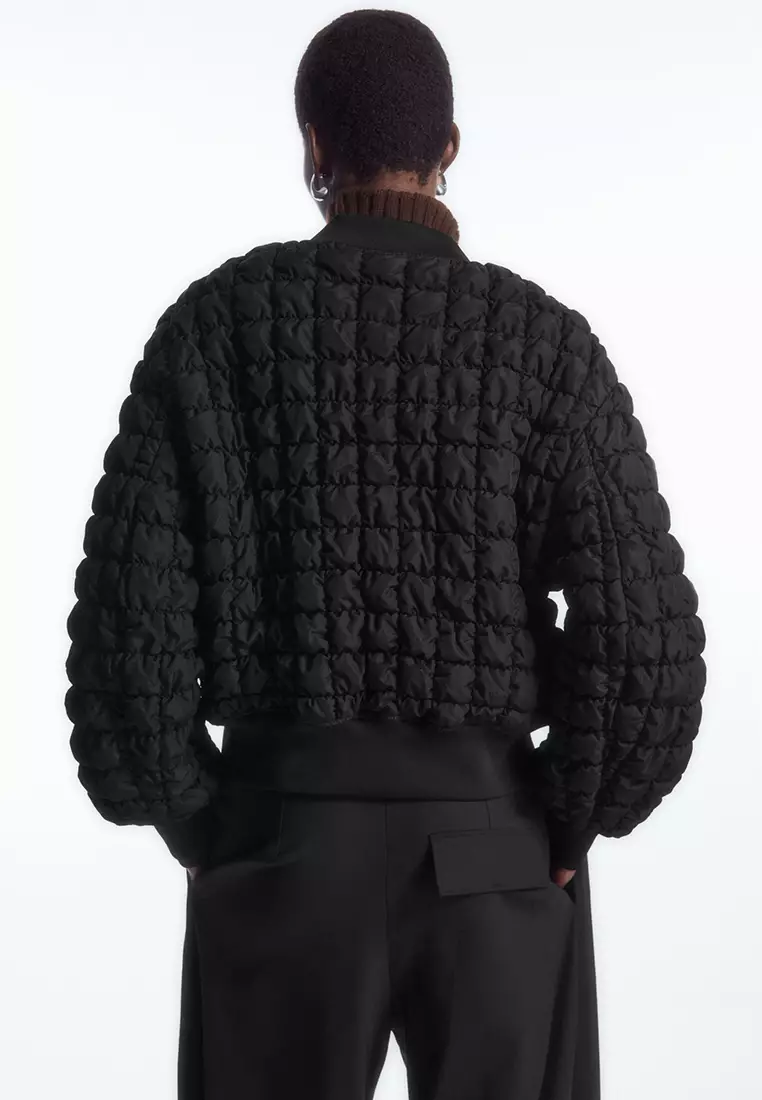 COS Quilted Bomber Jacket