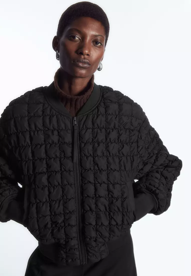 COS Quilted Bomber Jacket