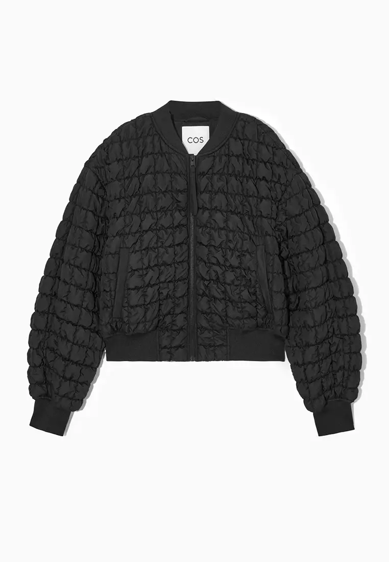 COS Quilted Bomber Jacket