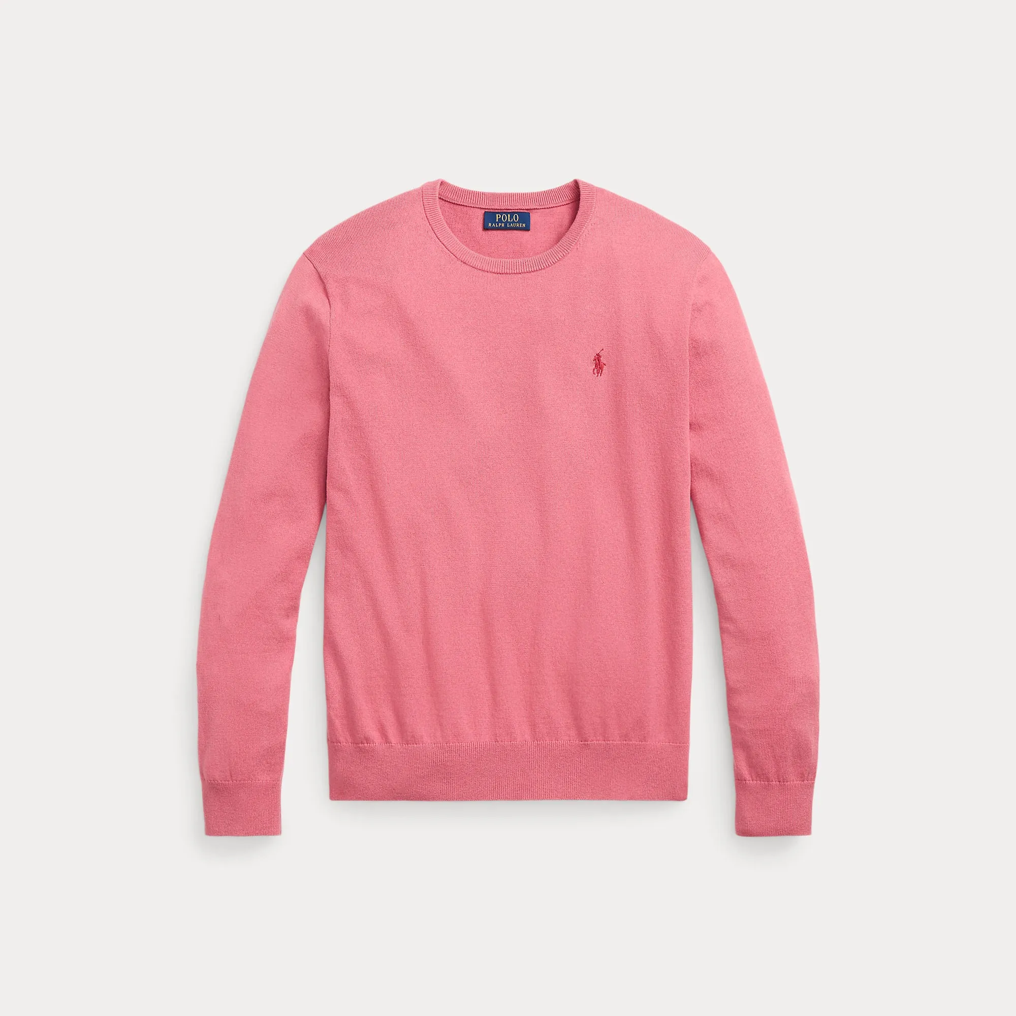 COTTON-CASHMERE CREWNECK SWEATER