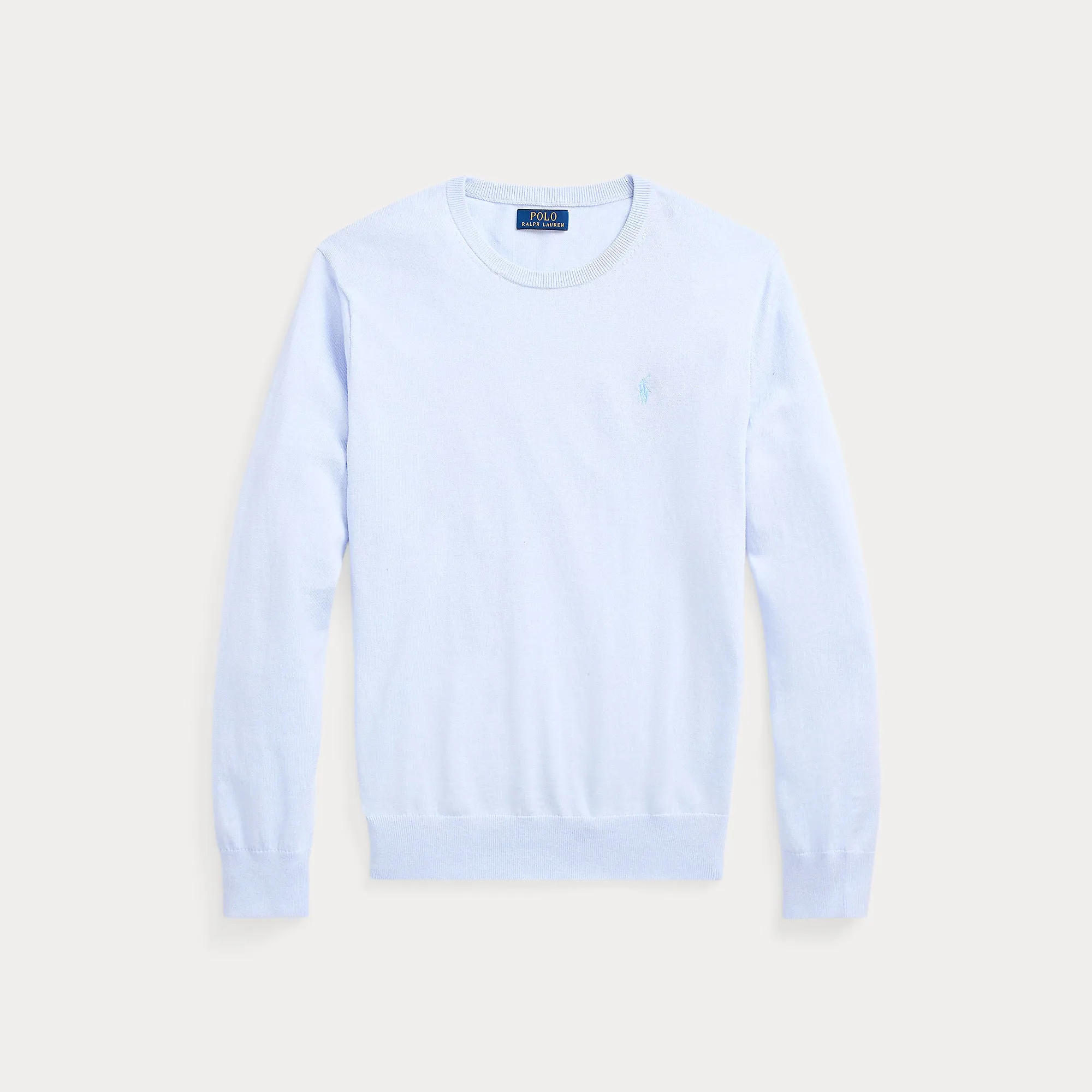 COTTON-CASHMERE CREWNECK SWEATER