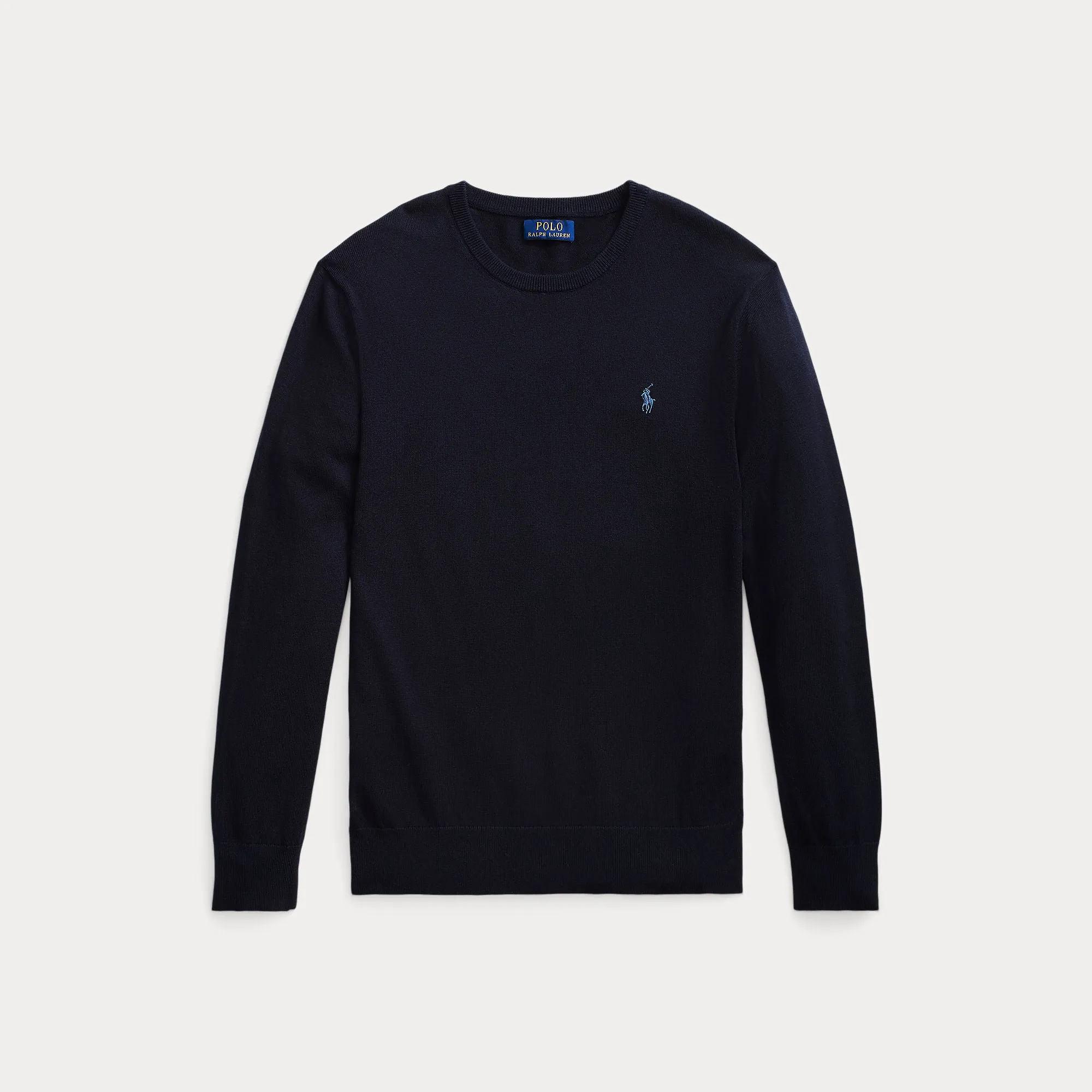 COTTON-CASHMERE CREWNECK SWEATER