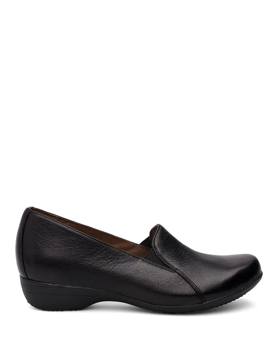 Dankso Womens Farah Slip On Shoes- Black