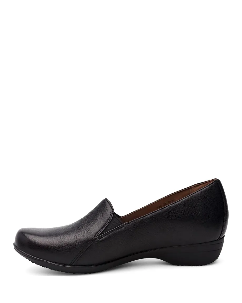 Dankso Womens Farah Slip On Shoes- Black