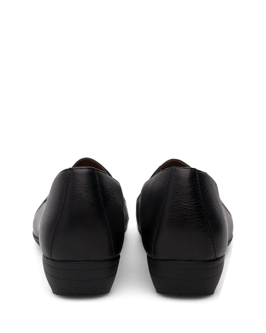 Dankso Womens Farah Slip On Shoes- Black