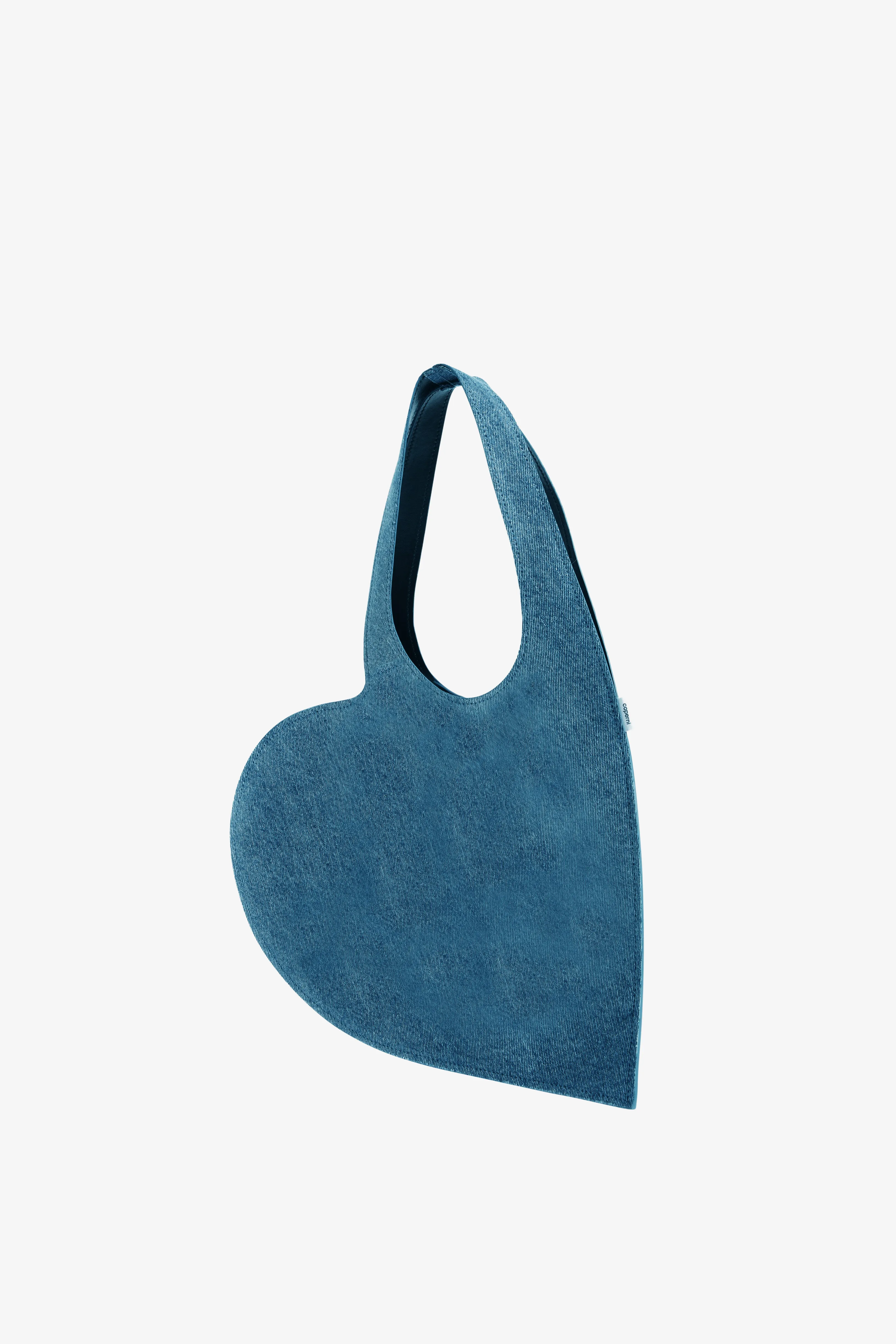 Denim Mini Heart Tote Bag