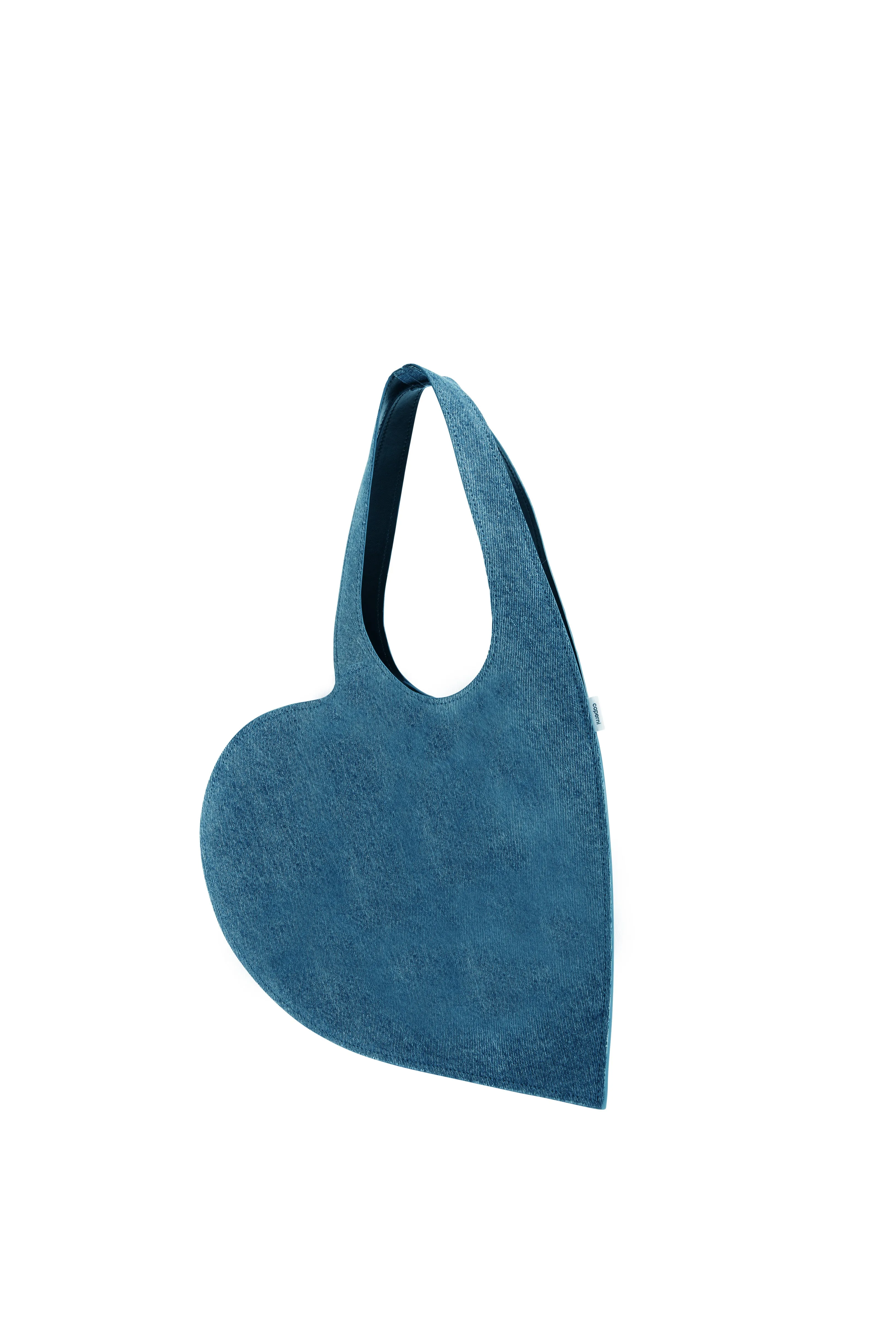 Denim Mini Heart Tote Bag