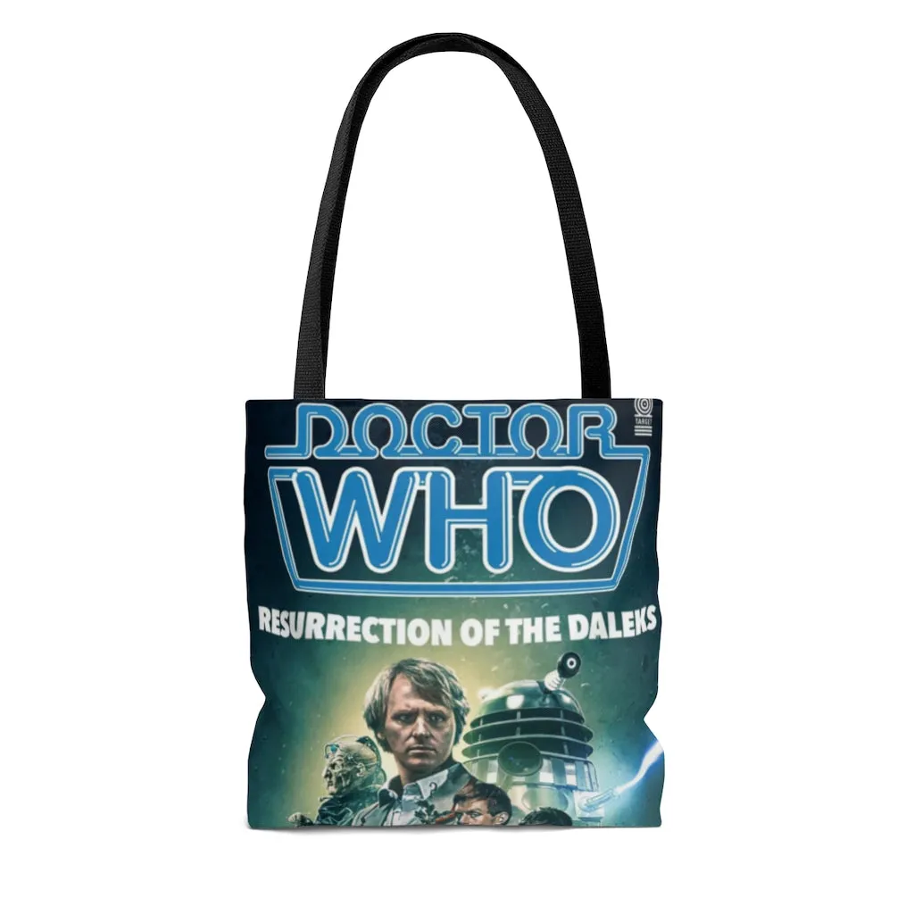 Doctor Who Book Cover Tote Bag